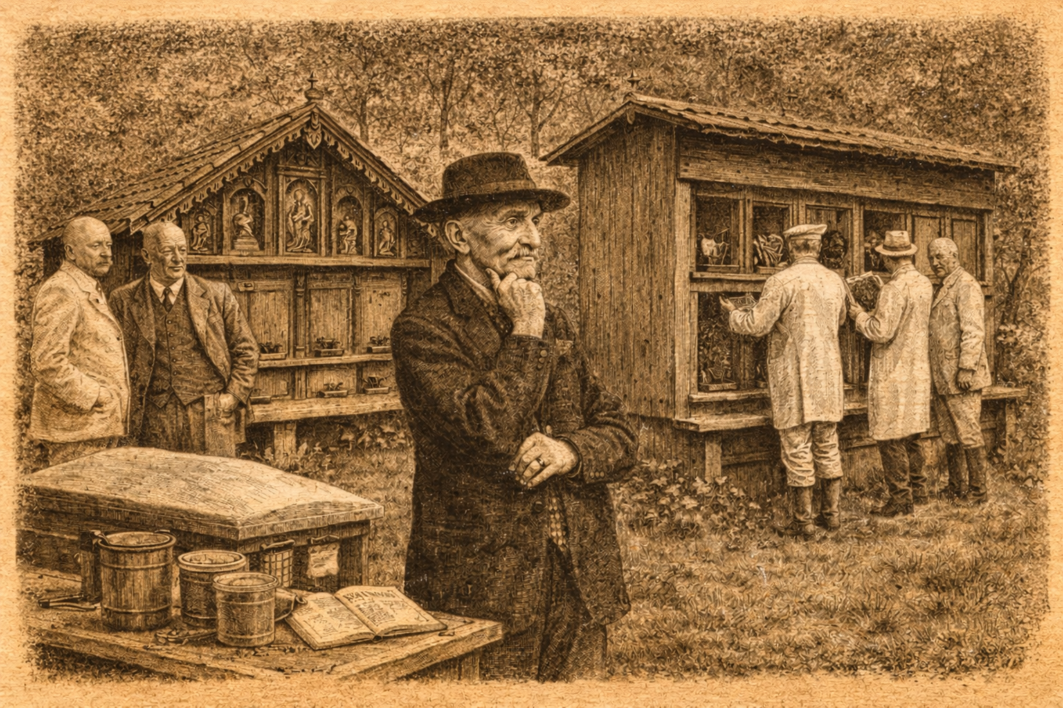 Quido Sklenar - Kontrola včelínu